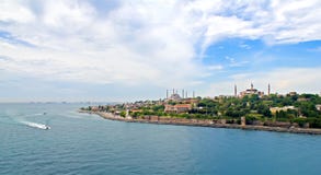 View Of The Bosporus And Istanbul Stock Image