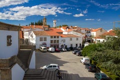 View On City Almeida, Beira Alta, Portugal Royalty Free Stock Photo
