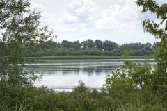 View On Lake Tisza Stock Photos