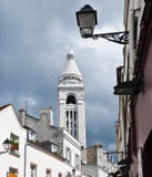View On Old Belfry Near Montmartre, Paris Stock Photography