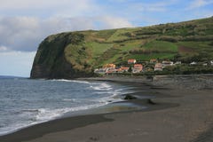 View On Village In Azores Stock Photography