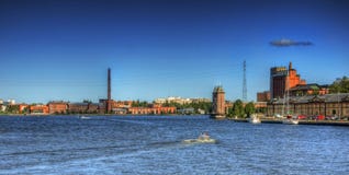 View over City of Vaasa Royalty Free Stock Images View over City of Vaasa Royalty Free Stock Images