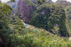 Semuc Champey, Guatemala stock photography Semuc Champey, Guatemala stock photography