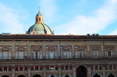 Palazzo dei Banchi in Bologna, Italy, January 2017 stock image Palazzo dei Banchi in Bologna, Italy, January 2017 stock image