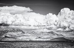 View from the Pantan Beach in Trogir stock image View from the Pantan Beach in Trogir stock image