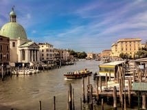 View of river flowing through venice royalty free stock images View of river flowing through venice royalty free stock images