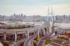View of Shanghai Nanpu Bridge,Shanghai,China.view of Shanghai Nanpu Bridge,Shanghai,China. stock photos View of Shanghai Nanpu Bridge,Shanghai,China.view of Shanghai Nanpu Bridge,Shanghai,China. stock photos