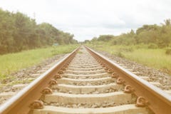 View of Thailand Railway royalty free stock photography View of Thailand Railway royalty free stock photography
