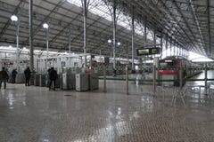 Rossio railway station in Lisbon Stock Photos Rossio railway station in Lisbon Stock Photos