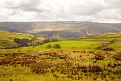 A view of the Yorkshire Dales, near Buckden Pike royalty free stock photography A view of the Yorkshire Dales, near Buckden Pike royalty free stock photography