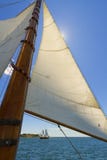 Views Of The Private Sail Yacht. Royalty Free Stock Photography Views Of The Private Sail Yacht. Royalty Free Stock Photography