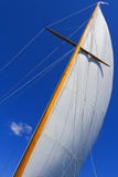 Views Of The Private Sail Yacht. Royalty Free Stock Photos Views Of The Private Sail Yacht. Royalty Free Stock Photos