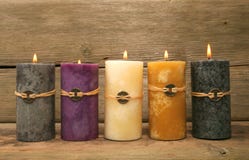 Vijf kaarsen van fengShui Vijf kaarsen van fengShui