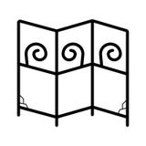 Vikande skärmsymbol vektor illustrationer Vikande skärmsymbol vektor illustrationer