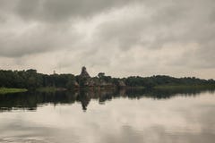 Village at the lake royalty free stock photography Village at the lake royalty free stock photography