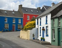 Village street in Eyeries, West Cork, Ireland Stock Image Village street in Eyeries, West Cork, Ireland Stock Image