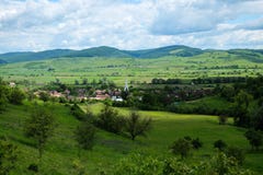 Villages de l'Europe de l'est - région de la Transylvanie photographie stock libre de droits Villages de l'Europe de l'est - région de la Transylvanie photographie stock libre de droits
