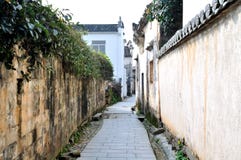 Villaggio di Pingshan dei villaggi antichi in Cina immagini stock libere da diritti Villaggio di Pingshan dei villaggi antichi in Cina immagini stock libere da diritti