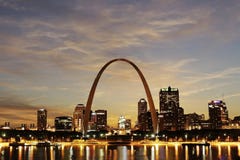 Ville d'horizon de St Louis, Missouri Ville d'horizon de St Louis, Missouri