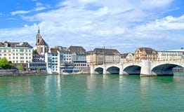 Ville de Bâle, Suisse images libres de droits Ville de Bâle, Suisse images libres de droits