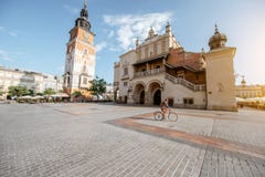 Ville de Cracovie en Pologne image libre de droits Ville de Cracovie en Pologne image libre de droits