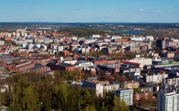 Ville de Tampere photo libre de droits Ville de Tampere photo libre de droits