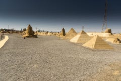 Ville Hurghada de sable photographie stock Ville Hurghada de sable photographie stock
