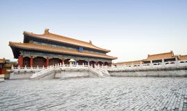 Ville interdite à Pékin, Chine photographie stock Ville interdite à Pékin, Chine photographie stock