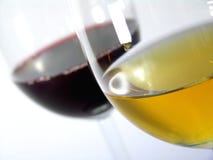 Vin blanc contre le vin rouge Vin blanc contre le vin rouge