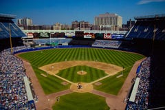 Vinage-Blick auf altes Yankee Stadium lizenzfreies stockfoto Vinage-Blick auf altes Yankee Stadium lizenzfreies stockfoto