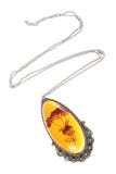 Vintage Amber Necklace Royalty Free Stock Image Vintage Amber Necklace Royalty Free Stock Image