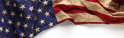 Vintage American flag for Memorial day or Veteran`s day background stock image Vintage American flag for Memorial day or Veteran`s day background stock image