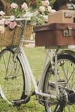 Vintage Bicycle On The Field Royalty Free Stock Image
