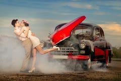 Vintage Couple. Stock Image Vintage Couple. Stock Image
