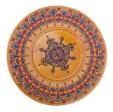 Vintage decorative hand made plate for sale royalty free stock photo Vintage decorative hand made plate for sale royalty free stock photo