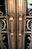 Vintage Door Handles On Decorative Doors Royalty Free Stock Images Vintage Door Handles On Decorative Doors Royalty Free Stock Images
