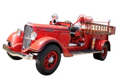 Vintage Fire Truck Stock Photography Vintage Fire Truck Stock Photography