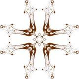 Vintage Floral Cross Royalty Free Stock Images Vintage Floral Cross Royalty Free Stock Images