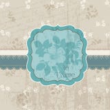 Vintage Flower Card stock illustration Vintage Flower Card stock illustration