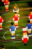 Vintage Foosball, football de Tableau ou jeu de joueur du football images libres de droits Vintage Foosball, football de Tableau ou jeu de joueur du football images libres de droits