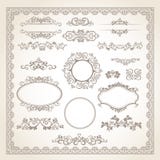 Vintage frame set royalty free illustration Vintage frame set royalty free illustration
