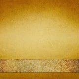 Vintage Gold Background With Brown Gold Ribbon Stock Photo Vintage Gold Background With Brown Gold Ribbon Stock Photo
