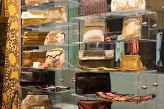 Vintage Handbags For Sale Stock Photography Vintage Handbags For Sale Stock Photography