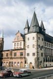 Vintage 1957 Image of the Historical Museum in Frankfurt, Germany stock photos Vintage 1957 Image of the Historical Museum in Frankfurt, Germany stock photos