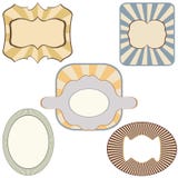 Vintage Labels Set Stock Images Vintage Labels Set Stock Images