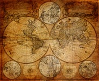 Vintage map 1746