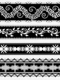 Vintage ornate floral border for divider Stock Photo Vintage ornate floral border for divider Stock Photo