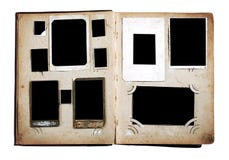 Vintage photo album pages stock photo Vintage photo album pages stock photo