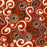 Vintage red curves seamless pattern with grunge ef stock illustration Vintage red curves seamless pattern with grunge ef stock illustration
