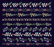 Vintage or Rustic Floral Borders and Dividers Royalty Free Stock Photos Vintage or Rustic Floral Borders and Dividers Royalty Free Stock Photos